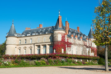 château de Rambouillet - Yvelines - obrazy, fototapety, plakaty