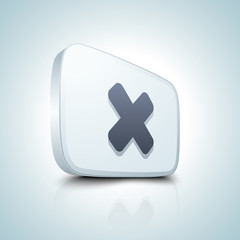 Obraz premium Multiply/Negative button