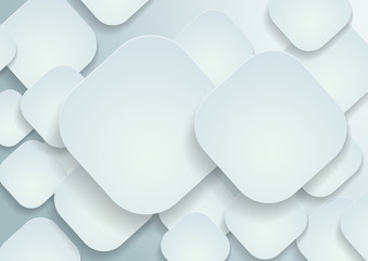 Paper Rounded Rectangles Background