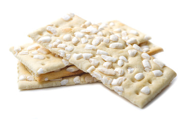 Crackers al riso soffiato
