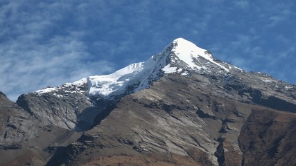 Pisang Peak, view from Hongde