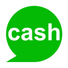 Icono texto cash