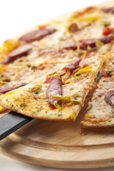 Sausages Pizza