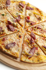 Sausages Pizza