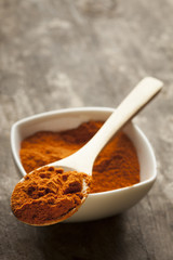 grounded red paprika