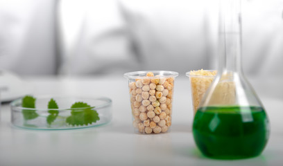 Seed subject to selection in Microbiological laboratory