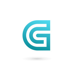 Letter G logo icon design template elements