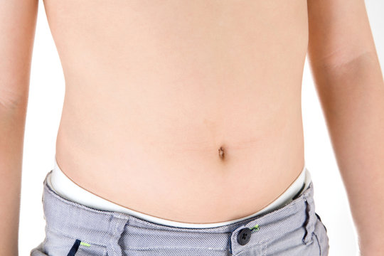 stomach of children with normal weight.