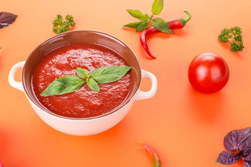 fresh tomato soup