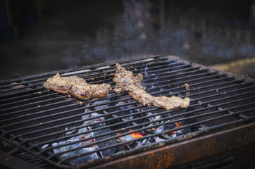 Charcoal of grill