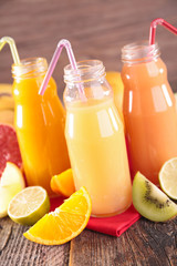 Obraz na płótnie Canvas fruit juice