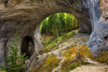 Fototapeta premium Natural arches in the Rhodopi Mountains, Bulgaria