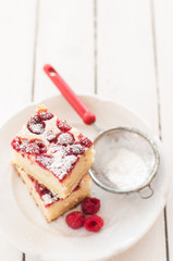 Raspberry and Yogurt Cake