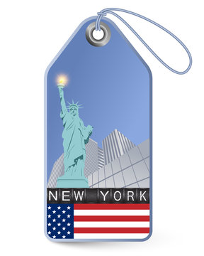 New york tag