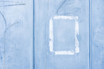 Background texture of grungy blue metal surface