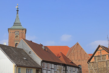 Fototapeta premium Lenzen: St.-Katharinen-Kirche (Brandenburg)
