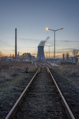 Fototapeta na wymiar Power Plant - Industrial view