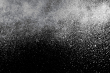 abstract splashes of milk