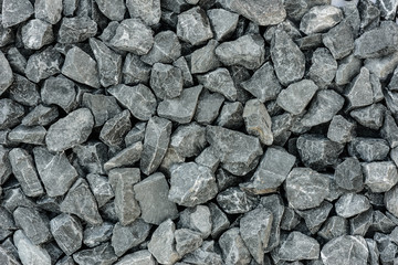 grey granite gravel background for mix concrete