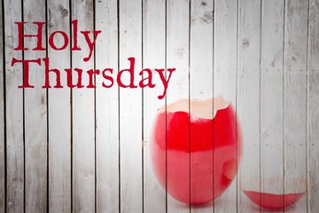 Composite image of holy thursday - Powered by Adobe