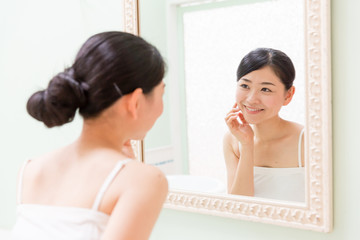 Obraz premium attractive asian woman beauty image