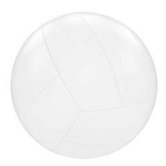 Volleyball isolated on white background. 3d illustration