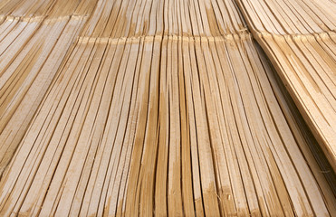 Bamboo texture natural background closeup