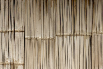 Bamboo wall natural pattern vintage color