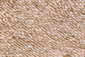 fibers of fabric in macro style.