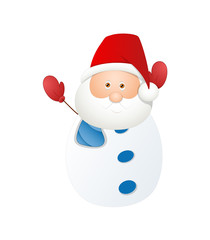 Snowman Santa
