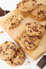 cookies with chocolate