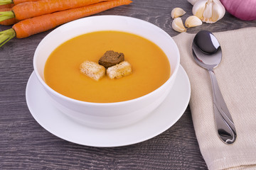Cream of vegetable soup