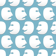 Texture with paper masks