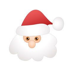 Cute Kid Santa Face