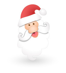 Funny Santa Face