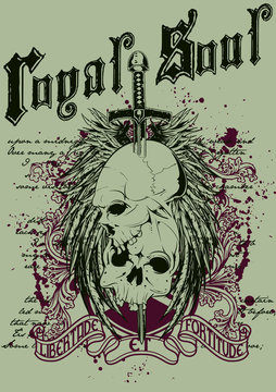 Naklejki Royal soul