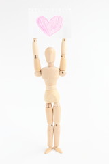 デッサン人形とスケッチブック