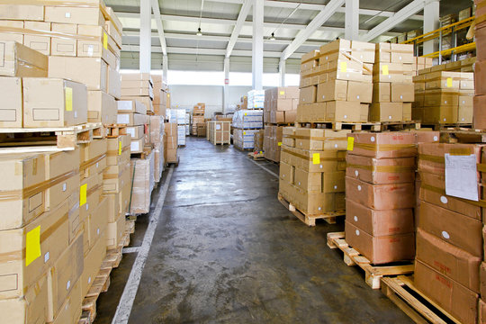 Warehouse corridor