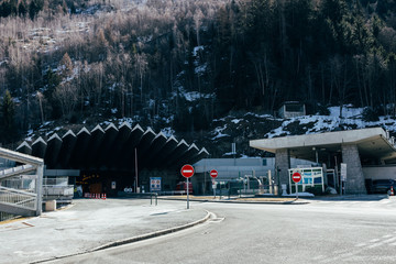Fototapeta na wymiar Mont Blanc french side