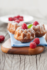 Raspberry muffins