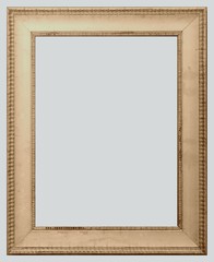 Fototapeta premium Fotorahmen in Sepia mit Wellendekor