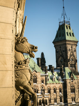 Unicorn Statue Ottawa