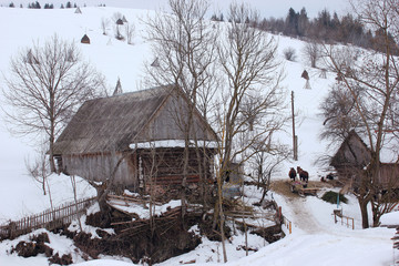 rural winter landscape