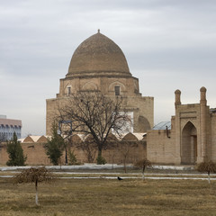Rukhabad (Ruhabad) Mausoleum in Samarkand, Uzbekistan