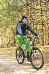 Obraz premium Travel by bike