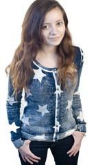 portrait of a young girl