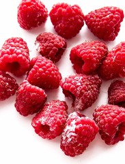 Ягоды малины замороженные