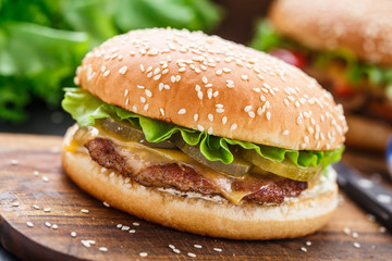 Chicken burger