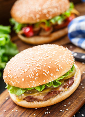 Chicken burger