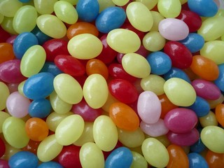 Fototapeta na wymiar Easter egg candies